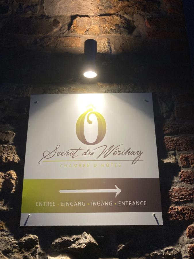 O Secret Du Werihay Bed & Breakfast Spa Exterior photo